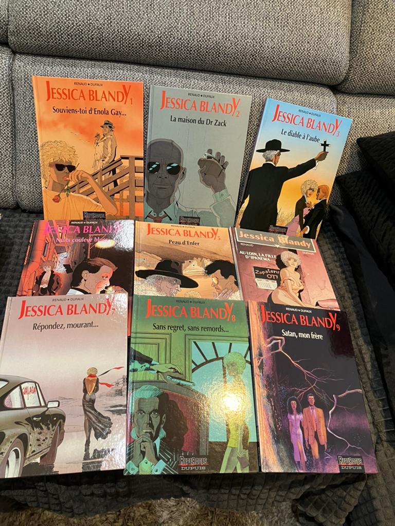 BD Jessica Blandy 23 albums du 1 au 24 manque le 23, Boeken, Ophalen of Verzenden, Zo goed als nieuw