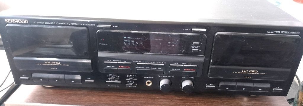 Kenwood KX-W8060 double cassette, Ophalen, Dubbel, Kenwood