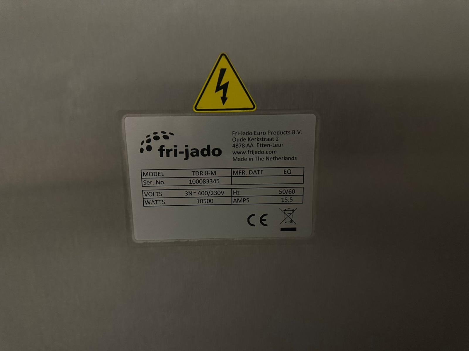 Rôtissoire Frijado STG7 et TDR 8 M, Zakelijke goederen, Horeca | Overige, Ophalen