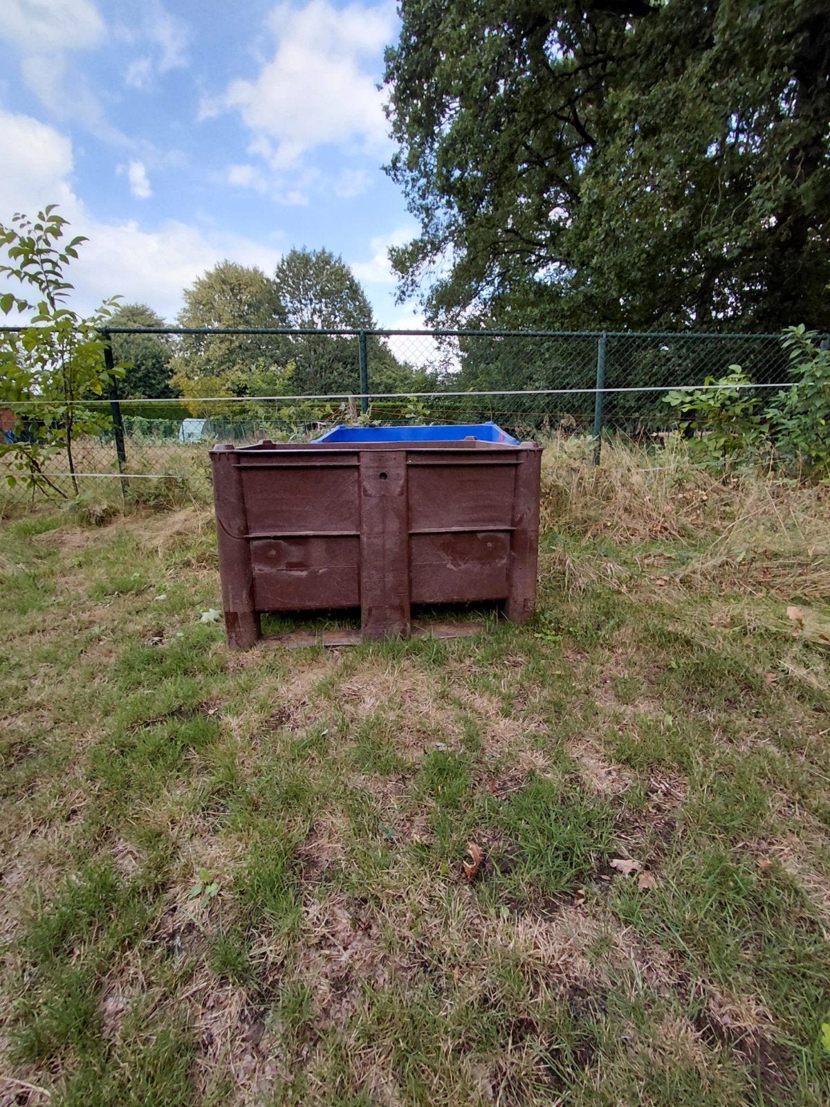 palletbox, Ophalen, Gebruikt