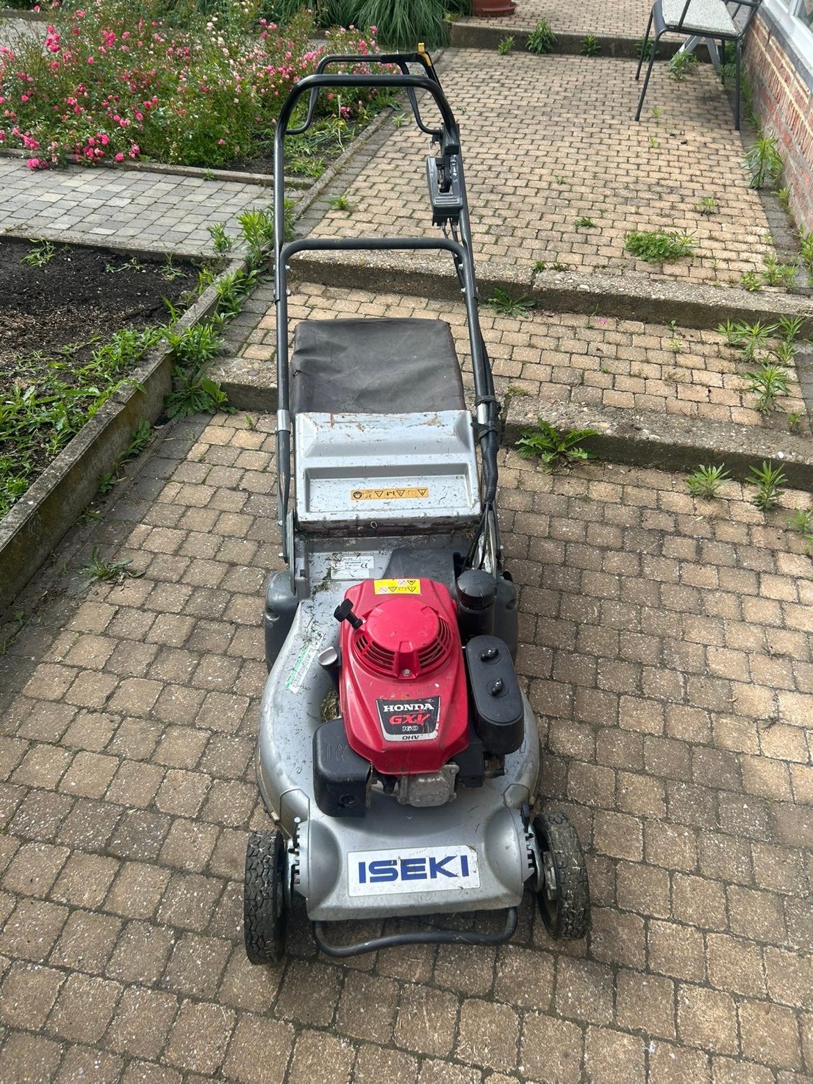Grasmachine Iseki, Ophalen, Gebruikt, Benzine-grasmaaier, Versnellingen
