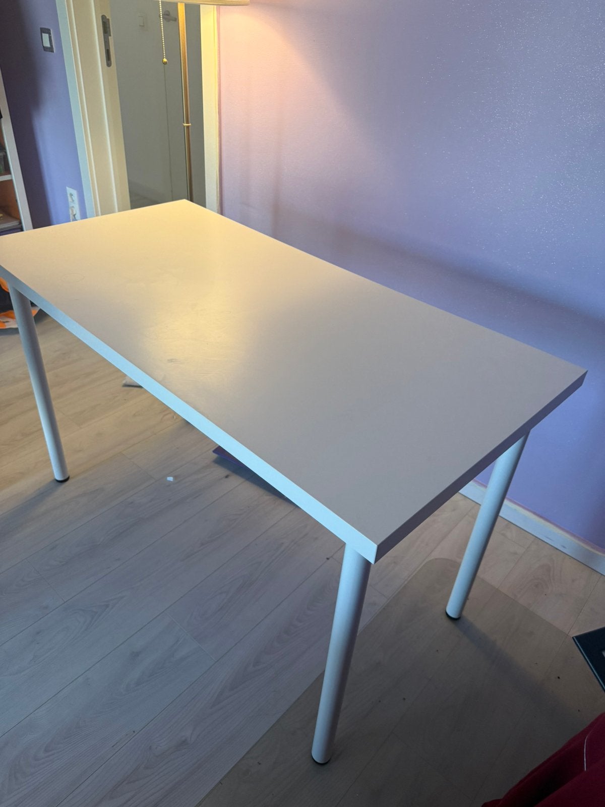 Ikea witte tafel, Huis en Inrichting, Ophalen, Overige materialen, 100 tot 150 cm, 50 tot 100 cm