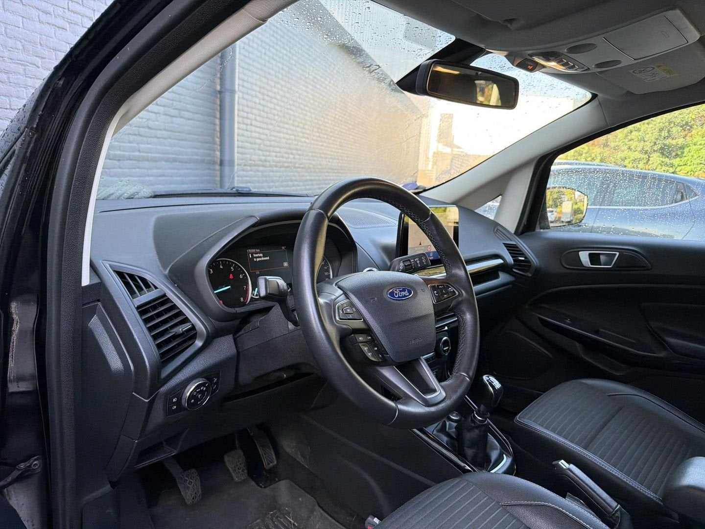 Ford EcoSport 1.0 EcoBoost Titanium | Camera | Cruise | Clim, Auto's, Ecosport, Zwart, Bedrijf, Handgeschakeld