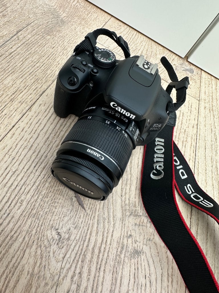 Canon eos 600D camera, Ophalen, Geheugenkaart, Canon, Zo goed als nieuw