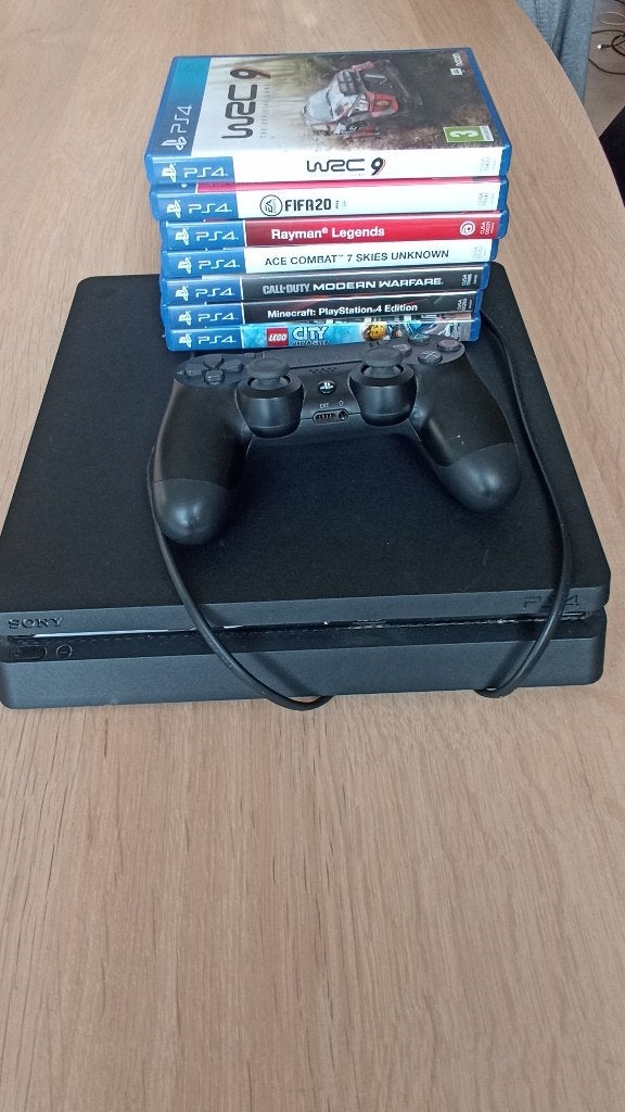 Jeux PS4 +, 500 GB, Enlèvement ou Envoi, Avec 1 manette, Utilisé