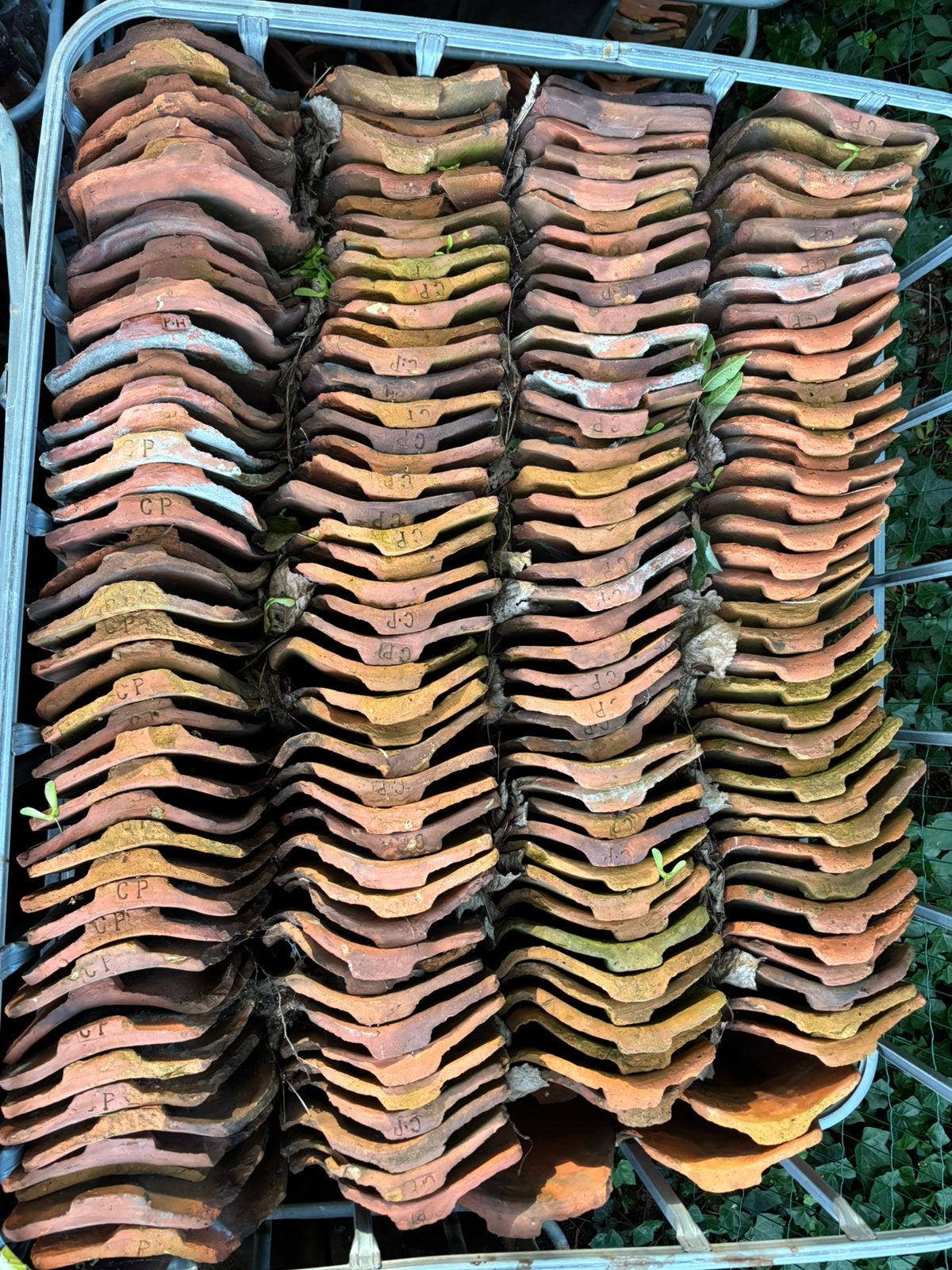 Tuiles Boomse 750 pièces en bon état, Enlèvement, Comme neuf, Tuiles