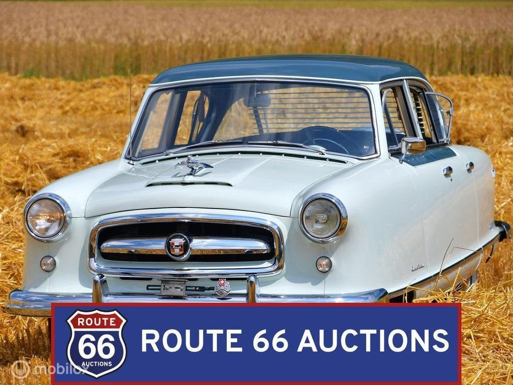 Nash Custom Rambler | 1954 | Route 66 Auctions, Auto's, Oldtimers, Overige merken, Zwart, Bedrijf, Handgeschakeld