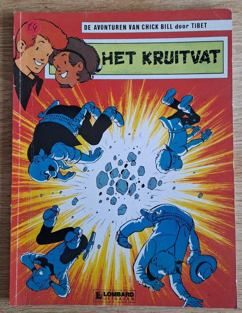 49 - De Avonturen van Chick Bill - Het Kruitvat, Boeken, Eén stripboek, Ophalen of Verzenden, Gelezen, Tibet