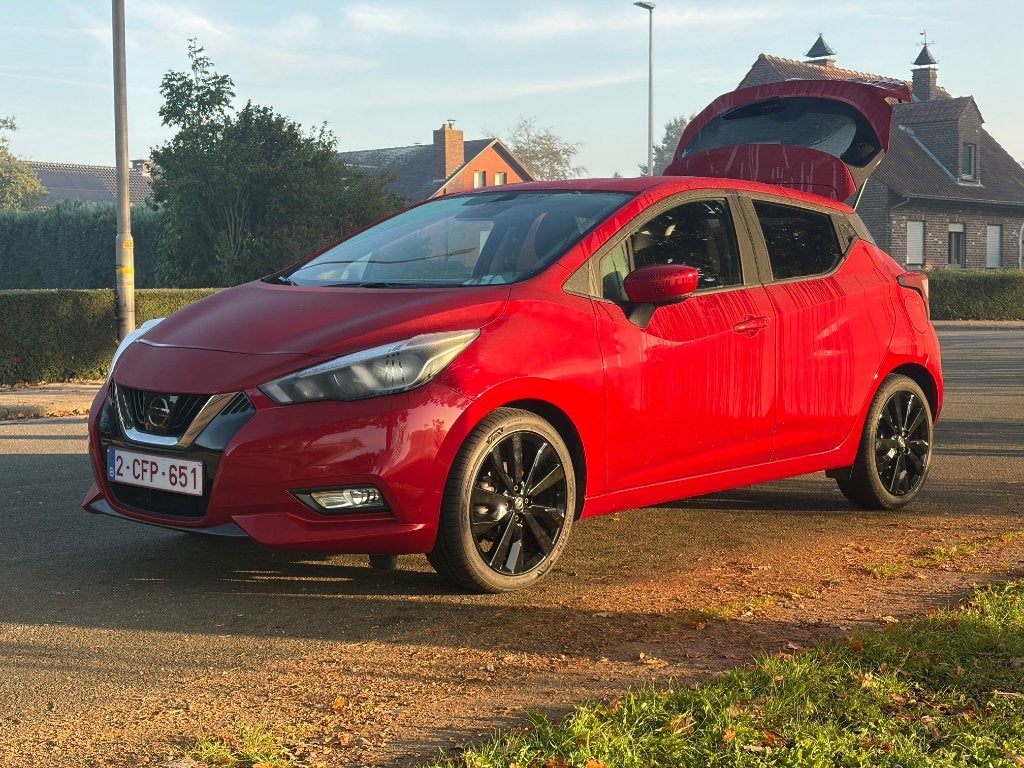 Nissan Micra 1.0 Benzine - Sport - slechts 23.000km, Voorwielaandrijving, Dealer onderhouden, Stof, 525 kg