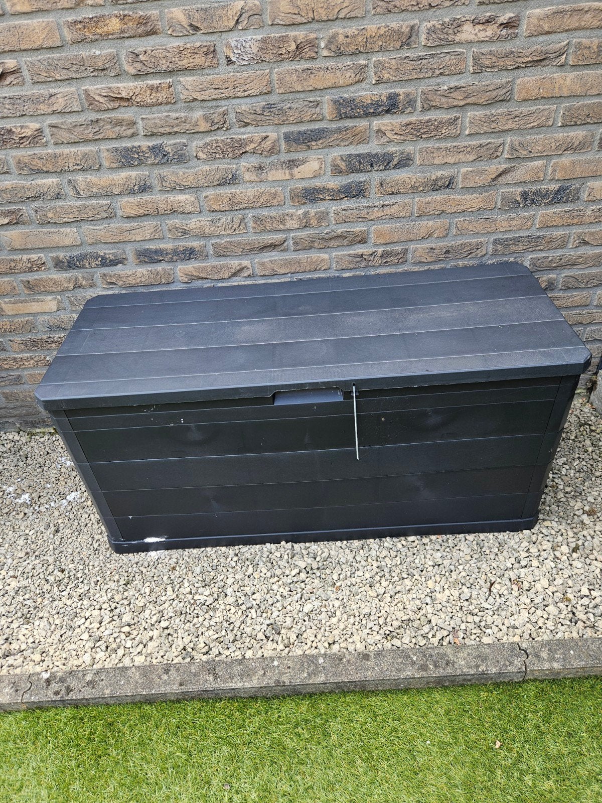 Opbergbox tuin lengte 1m16 hoogte 55 cm diep 45 cm, Ophalen