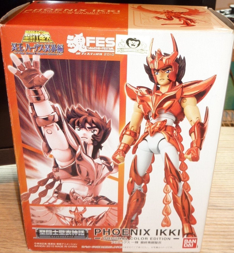 saint seiya myth cloth ikki phoenix fenix V3 oce final CDZ, Enlèvement ou Envoi, Comme neuf