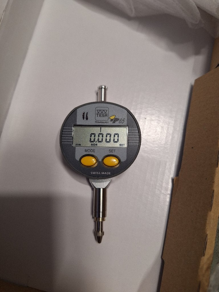 Indicateur à cadran numérique Tesa 0,001 mm IP67, Bricolage & Construction, Tours, Enlèvement ou Envoi, Utilisé, Autres types