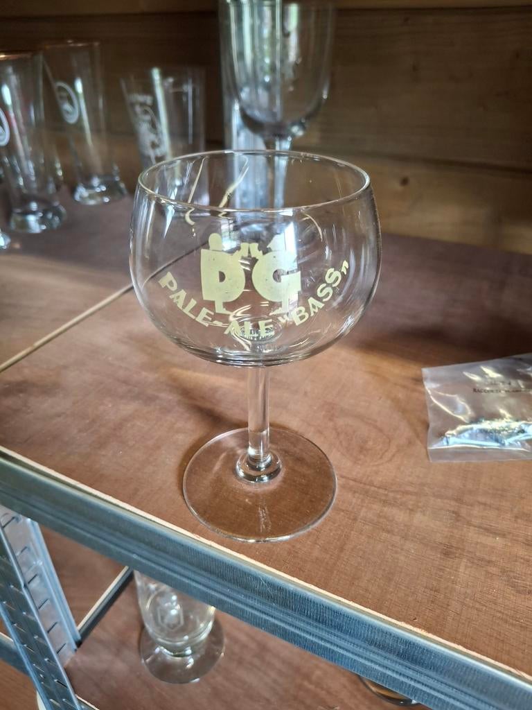Oud gezuurd bierglas pale ale de gheest, Enlèvement ou Envoi