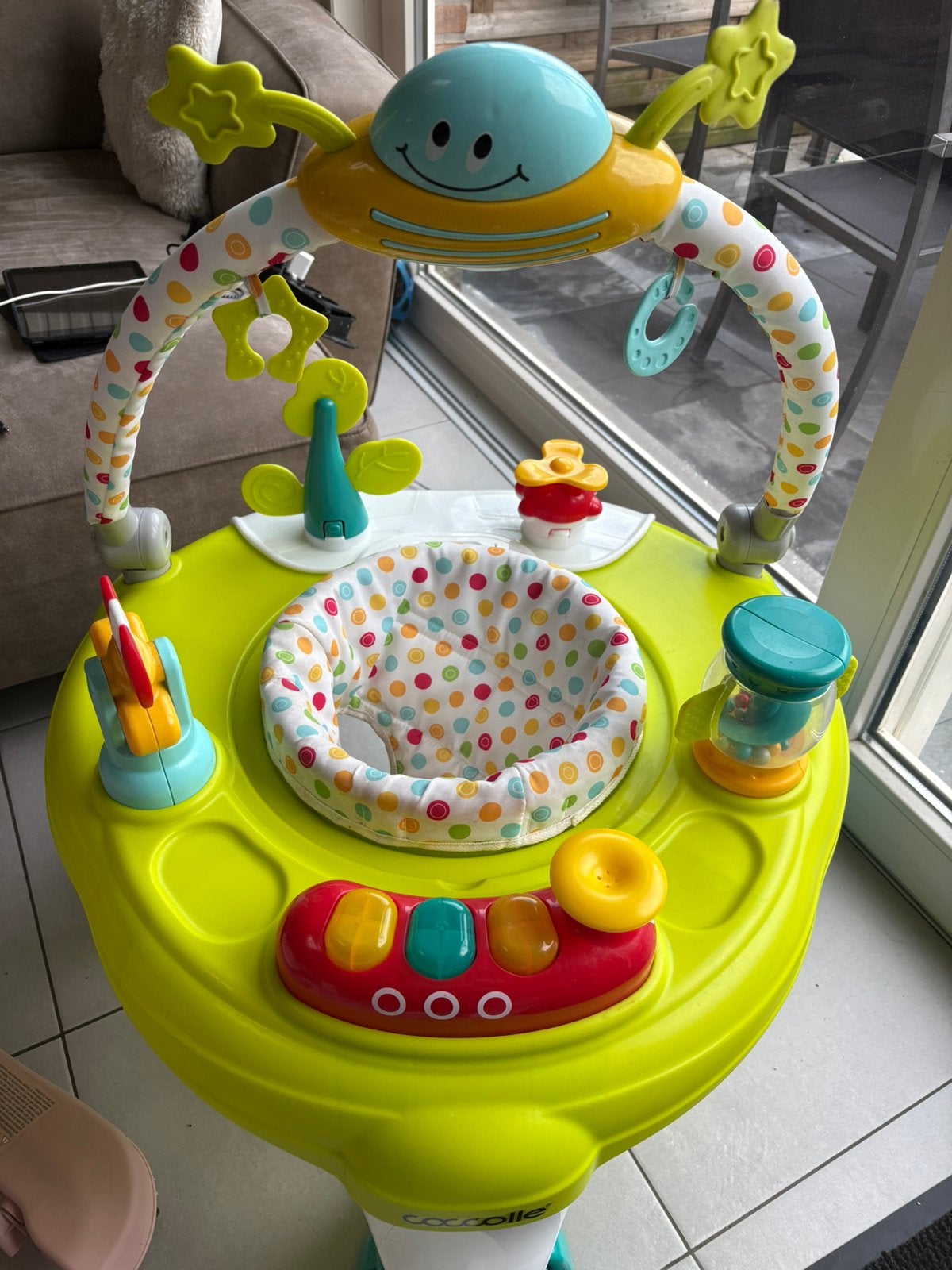 Babyjumper, Ophalen, Zo goed als nieuw