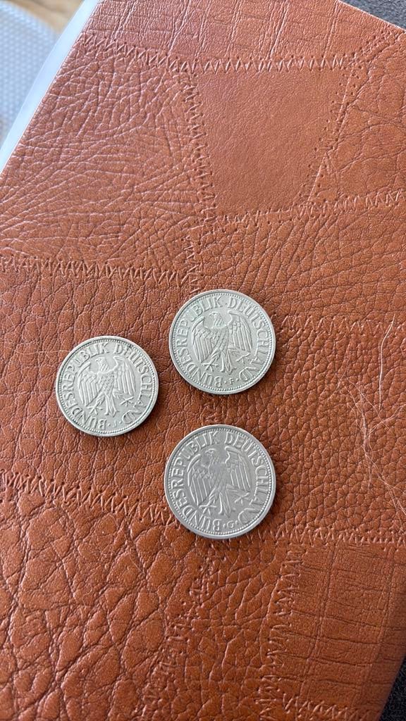 Deutsche mark 1950-51 J F G, Ophalen of Verzenden