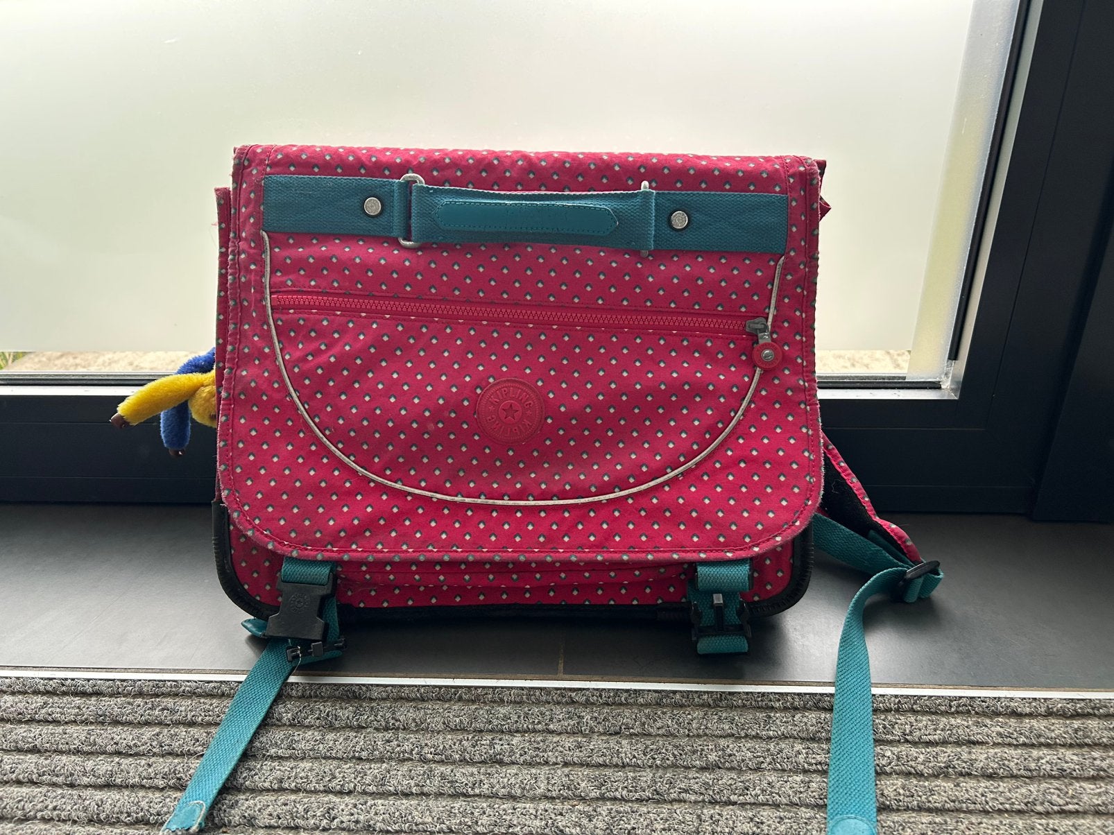 Kipling boekentas, Ophalen, Gebruikt