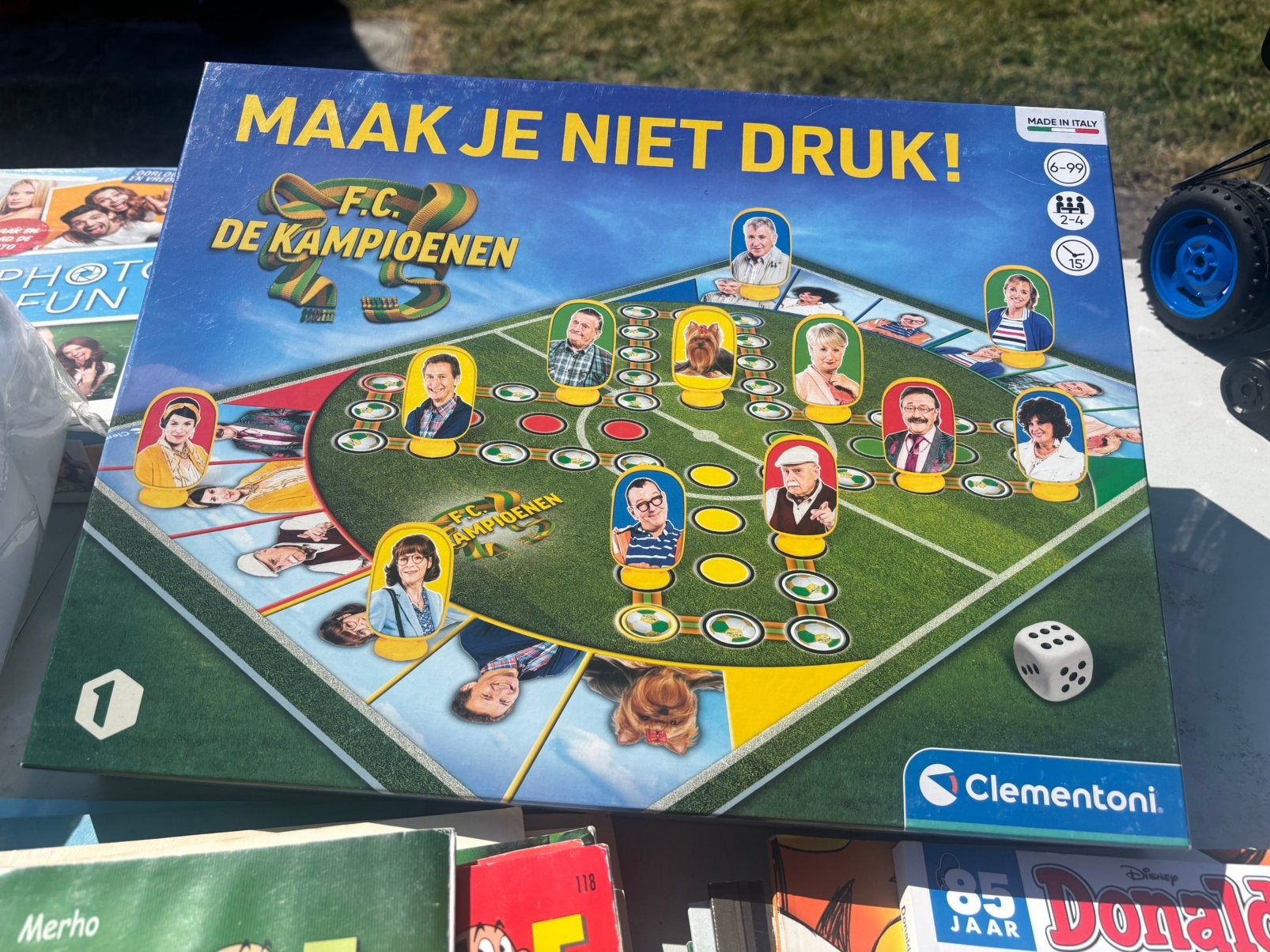 Fc de kampioenen gezelschapsspel, Hobby en Vrije tijd, Ophalen, Zo goed als nieuw
