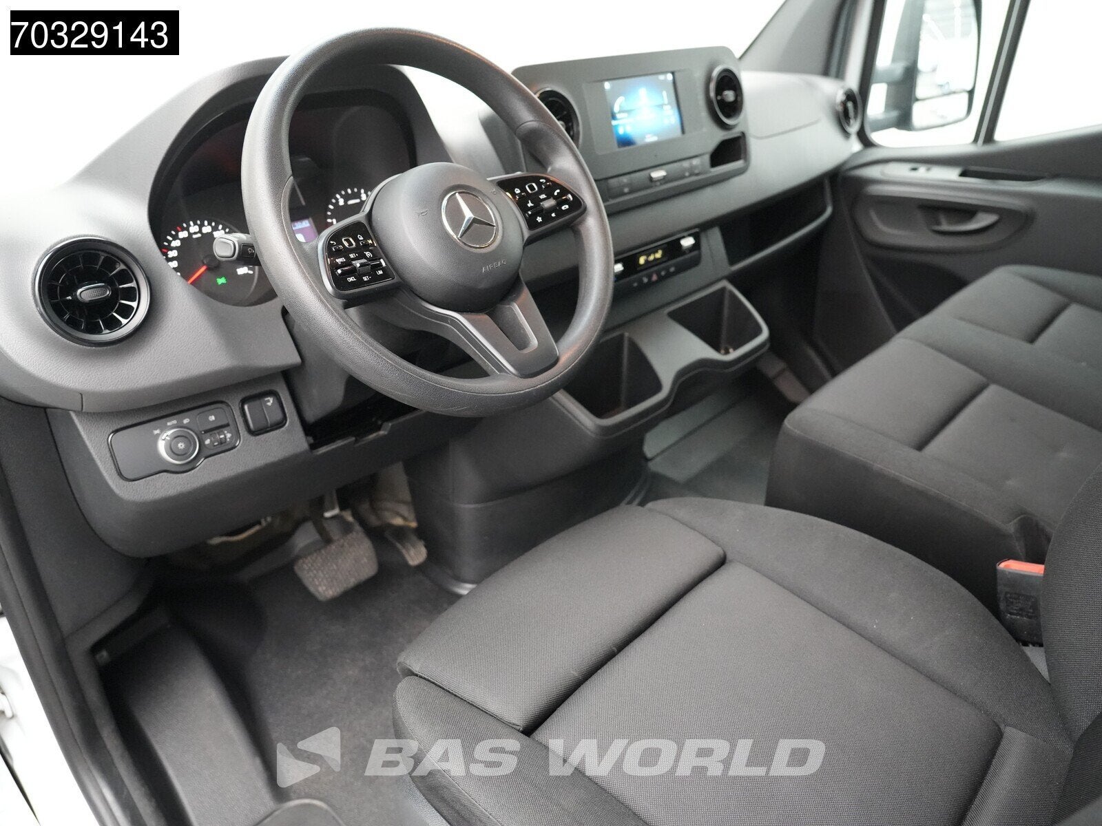 Mercedes Sprinter 515 CDI Automaat Laadklep Zijdeur Dubbellu, Automaat, Stof, Gebruikt, Wit