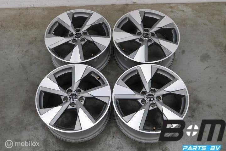 Org 19 inch velgen Audi Sport Q5 / A4 8W / A6 4K 80A601025AN, Auto-onderdelen, Banden en Velgen, 19 inch, Gebruikt, Velg(en), Personenwagen