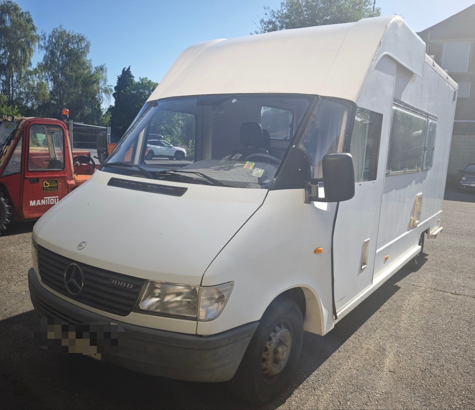 camping car mercedes diesel ancetre!, Caravans en Kamperen, Bedrijf, Diesel, Mercedes