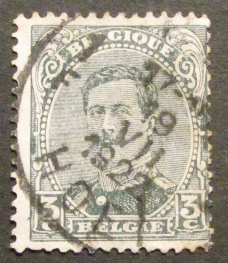 3 centiemen OBC 183 afgestempeld, Met stempel, Koninklijk huis, Frankeerzegel, Ophalen of Verzenden