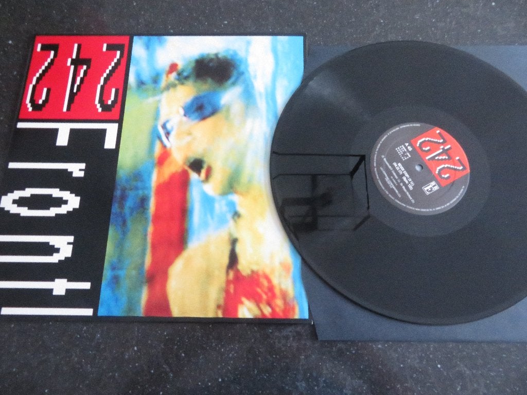 FRONT 242   NEVER STOP, Cd's en Dvd's, Vinyl | Rock, Ophalen of Verzenden, Gebruikt, Alternative Rock