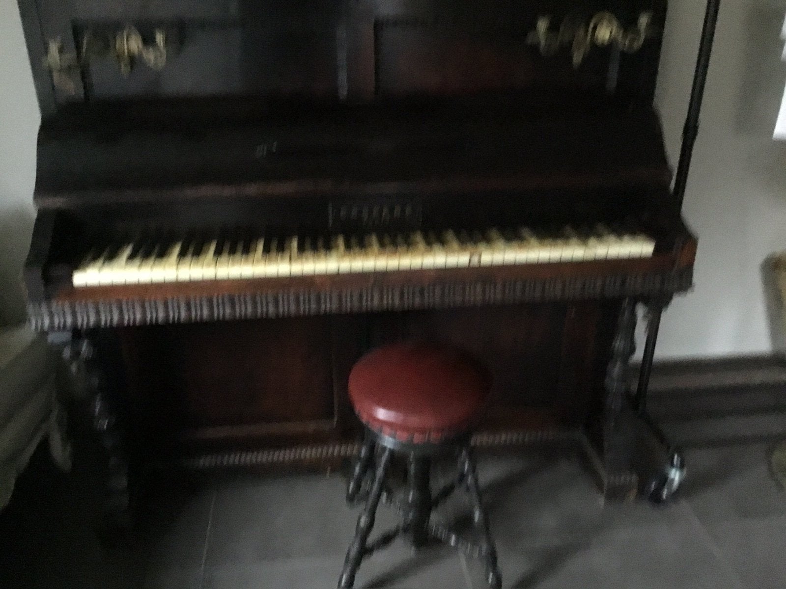 Antieke piano, Muziek en Instrumenten, Ophalen of Verzenden, Zo goed als nieuw