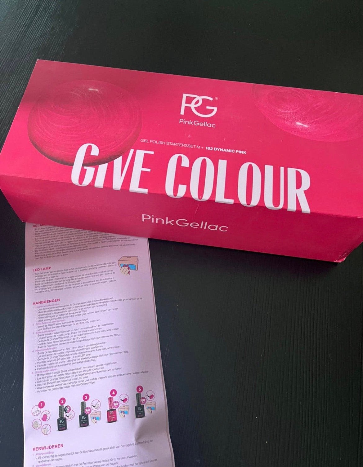 Pink Gellac Gel Polish Starter Set M, Ophalen, Zo goed als nieuw