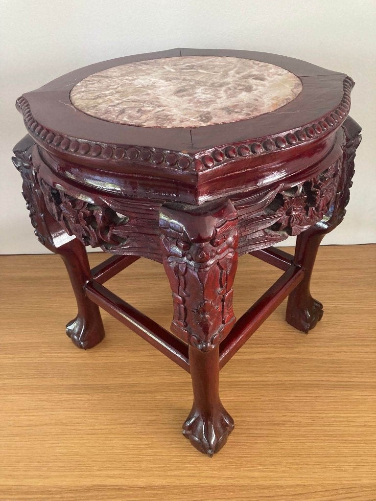 Chinees tafeltje, Ophalen