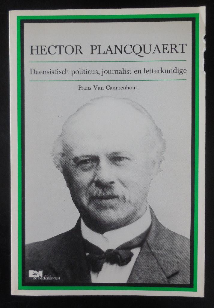 Hector Plancquaert - Fr. Van Campenhout - 1986, Ophalen of Verzenden, Gelezen