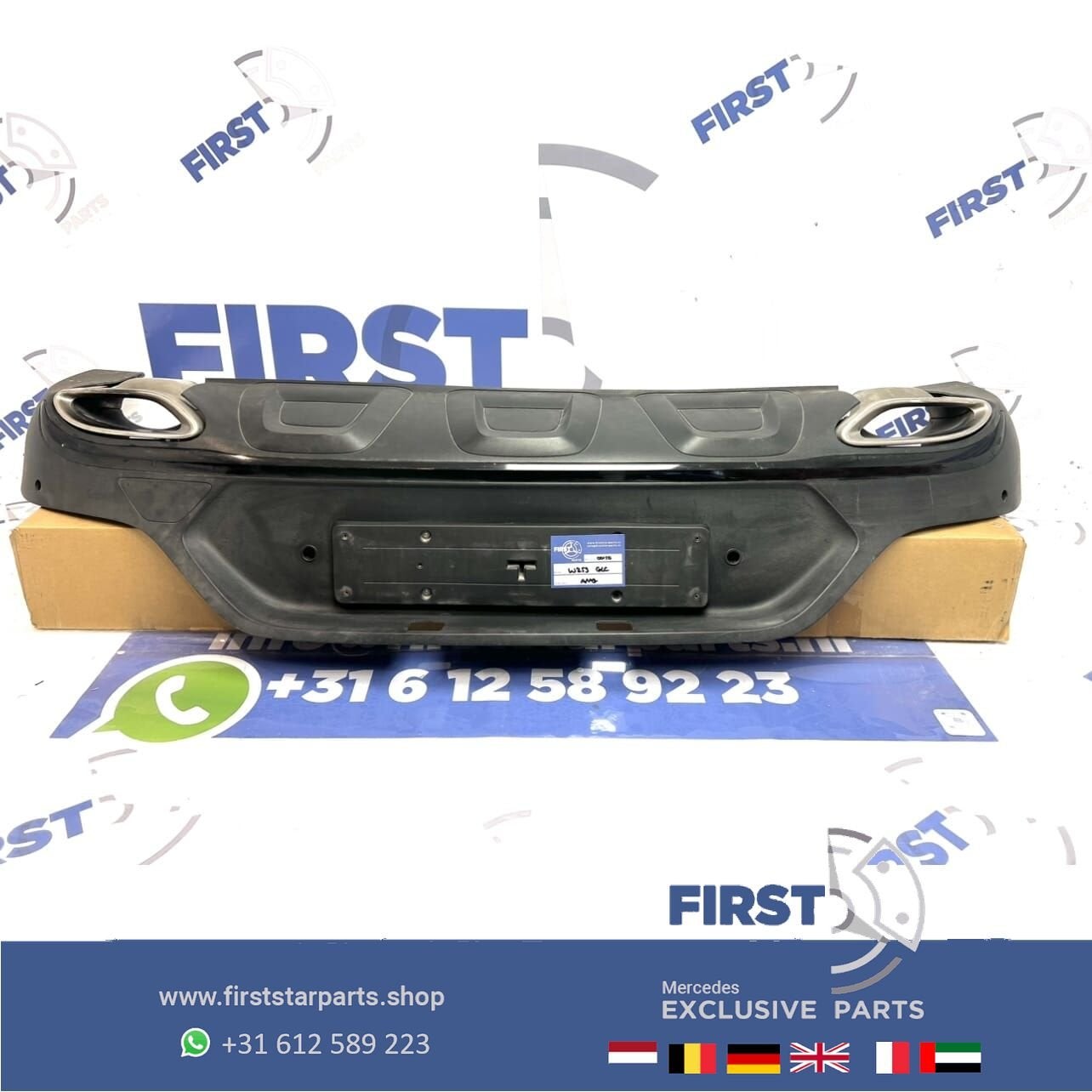 W253 GLC AMG LINE DIFFUSER origineel Mercedes GLC Klasse AMG, Gebruikt, -, Ophalen of Verzenden, -