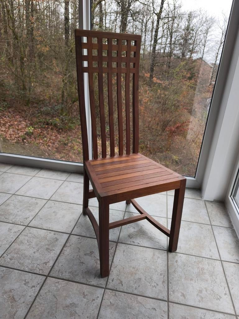 Chaises d'intérieur modernes en teck - Durbuy, Enlèvement