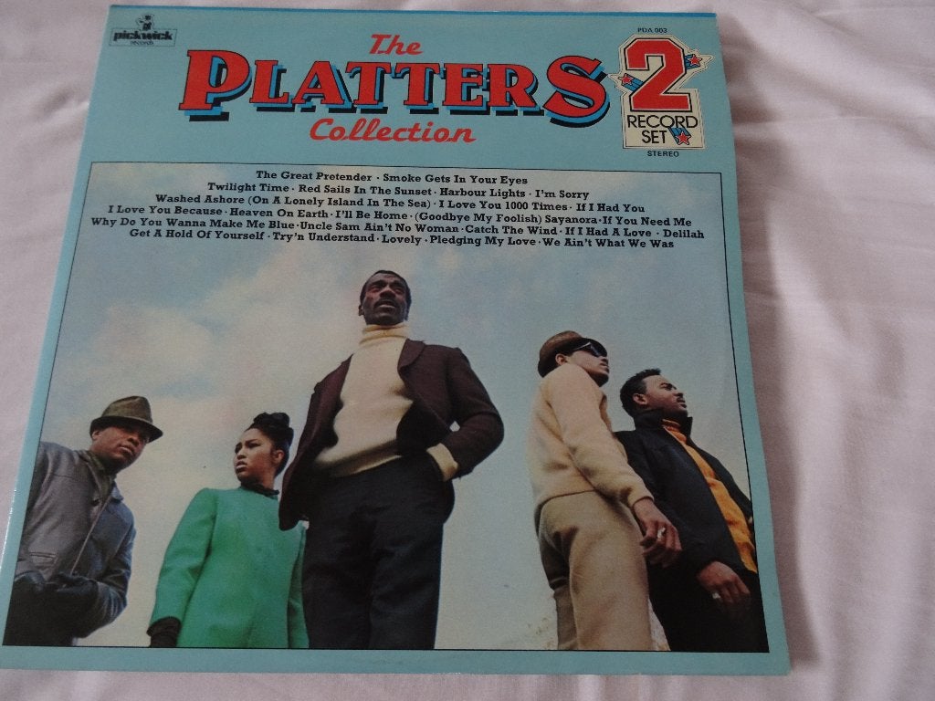 LP VINYL « THE PLATTERS COLLECTION », CD & DVD, Vinyles | Pop, Pop, Comme neuf, Enlèvement, Double LP