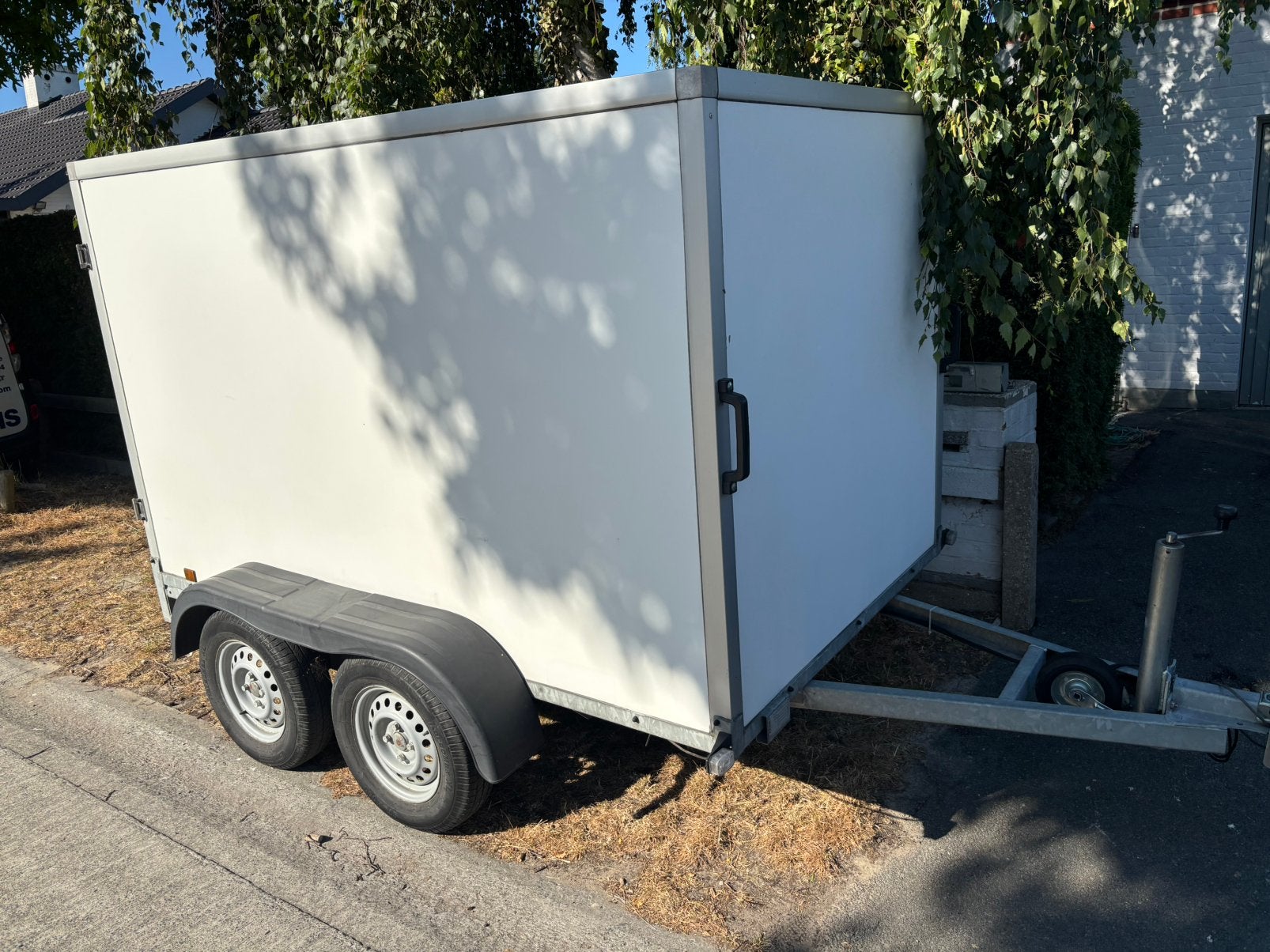 Gesloten aanhangwagen, Auto diversen, Aanhangers en Bagagewagens, Ophalen, Zo goed als nieuw