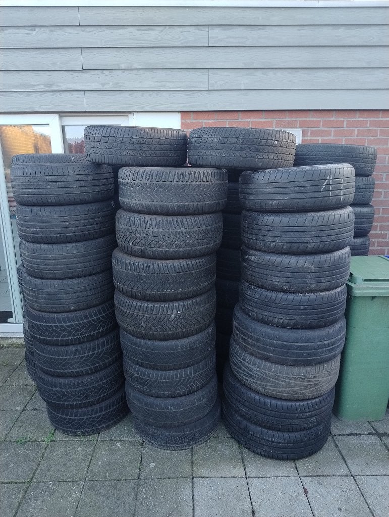 GRATIS BANDEN OPHALEN!, Autos : Pièces & Accessoires, Enlèvement, Pneu(s)