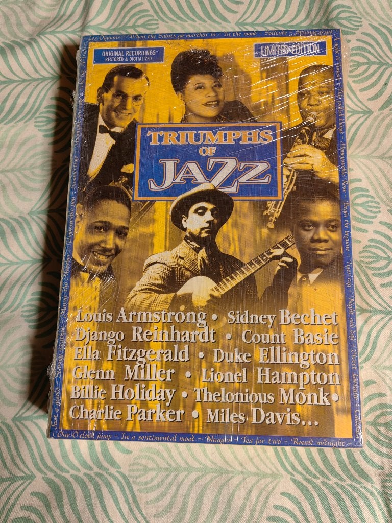 Coffret de 20 CD Triumphs of Jazz, Enlèvement ou Envoi, Comme neuf, Autres types, Jazz