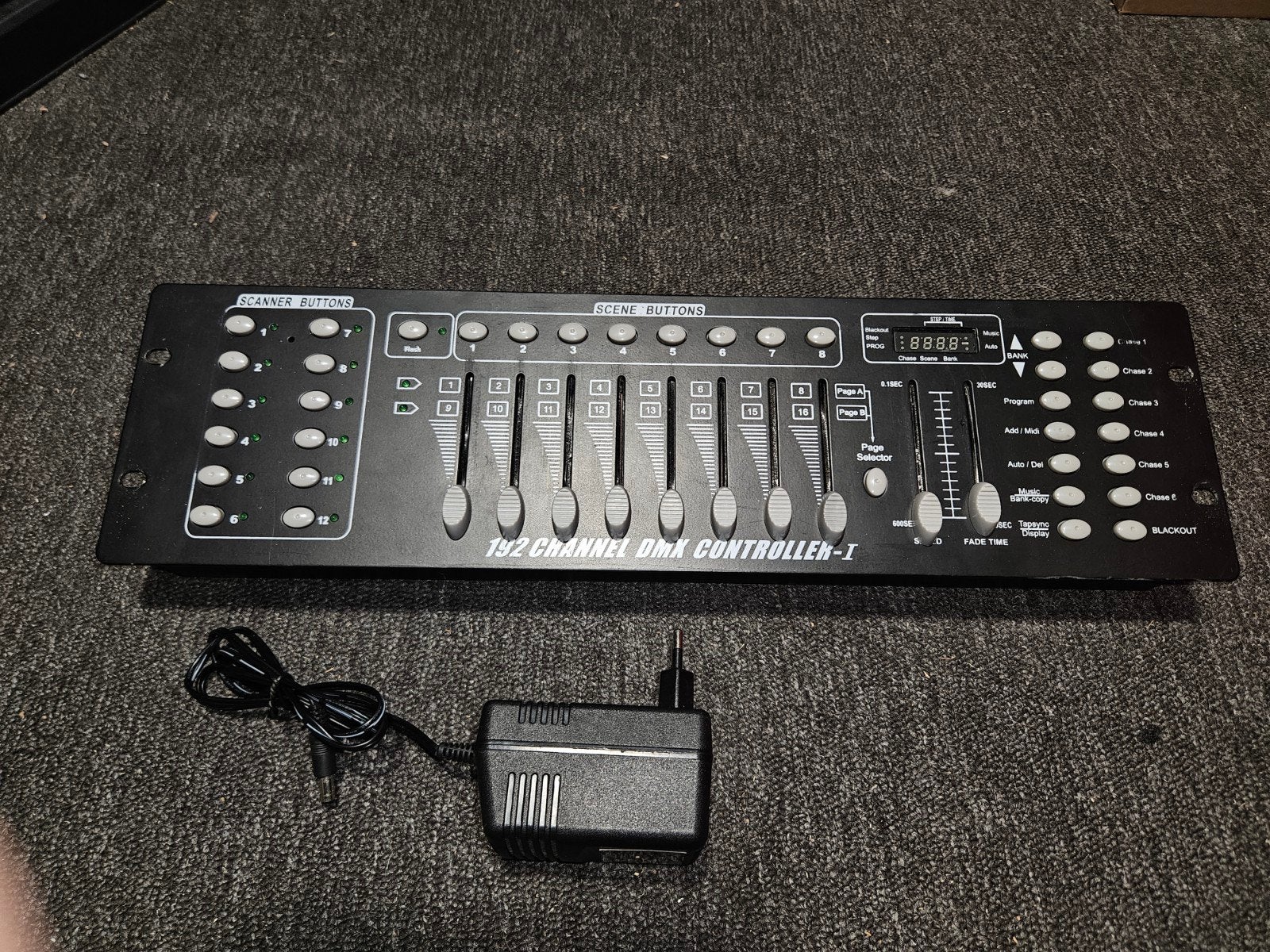 dmx controller, Enlèvement