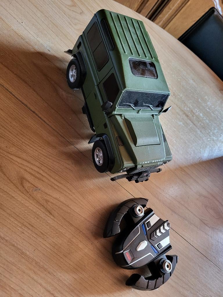 Transformer LR Defender op afstandsbediening, Kinderen en Baby's, Ophalen of Verzenden, Zo goed als nieuw