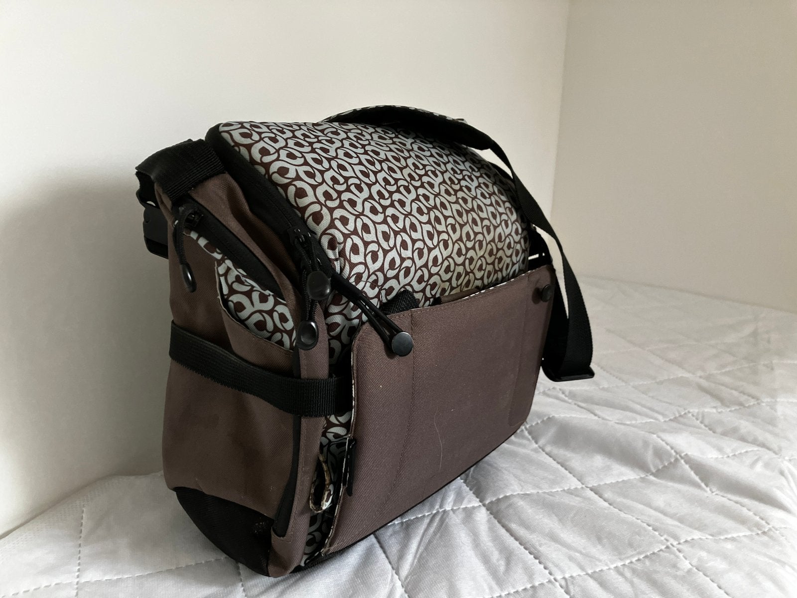 Hoppop Luiertas en stoelverhoger, Motoren, Accessoires | Koffers en Tassen, Gebruikt, Ophalen