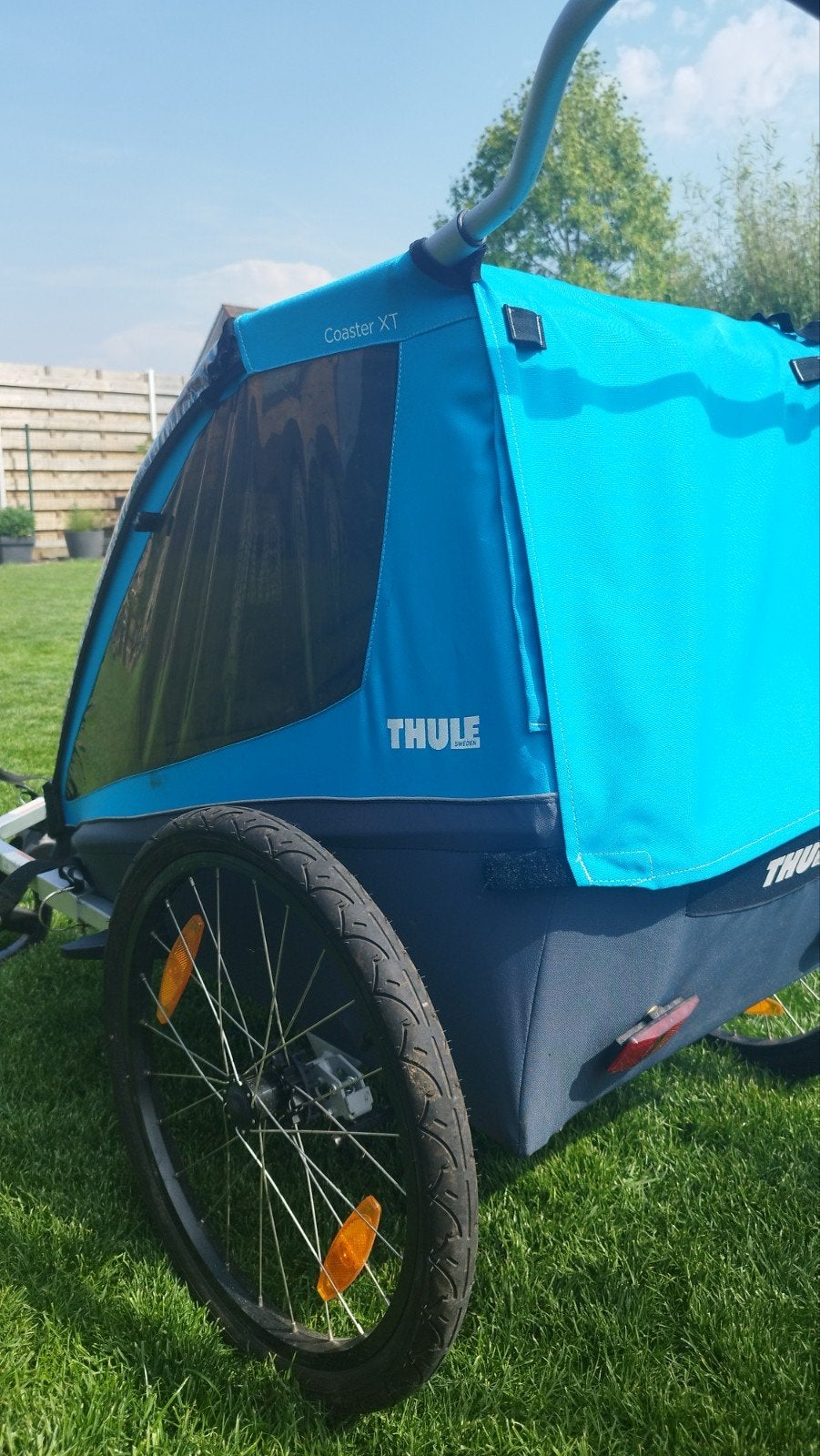 Remorque à vélo Thule Coaster XT, Enlèvement