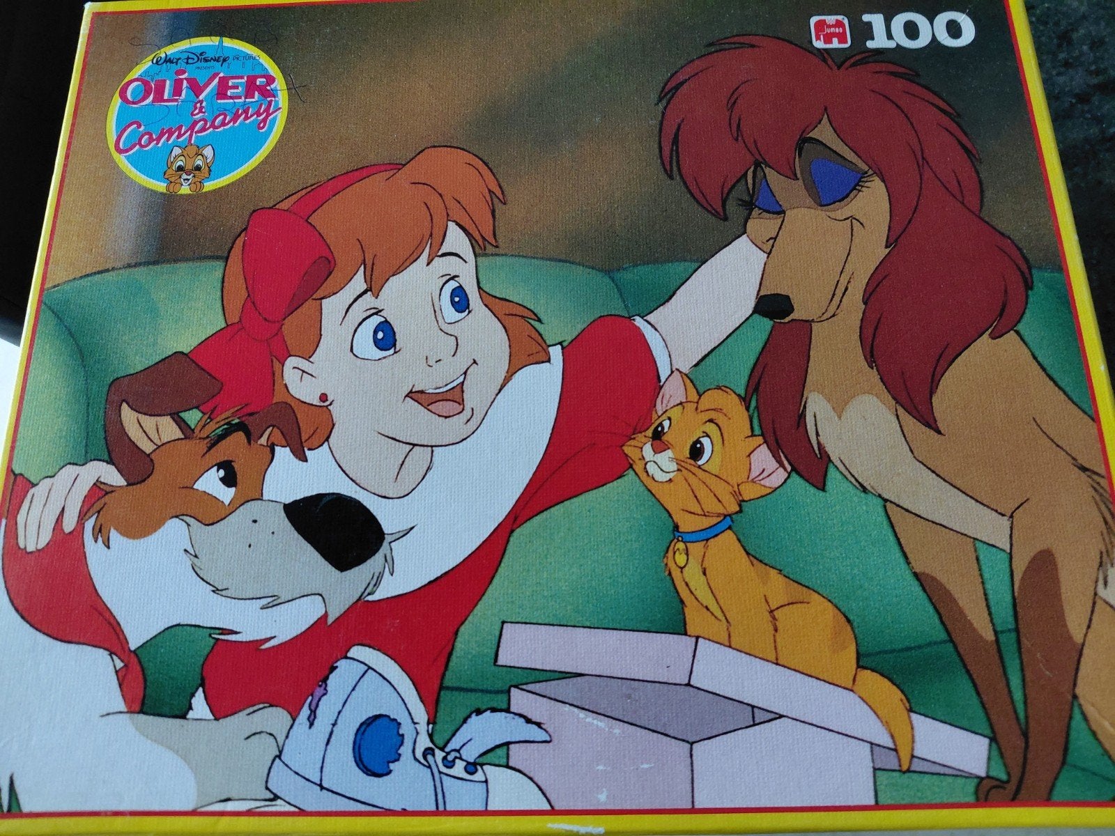 puzzel oliver & co, Ophalen, Meer dan 50 stukjes, Gebruikt