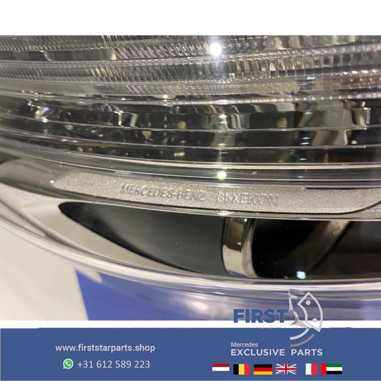 W176 LED BI XENON KOPLAMP RECHTS Mercedes A KLASSE 2013-2016, Utilisé, -, -, Enlèvement ou Envoi