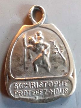medaille religieuse (x2062), Collections, Enlèvement ou Envoi, Utilisé, Bijoux, Christianisme | Catholique