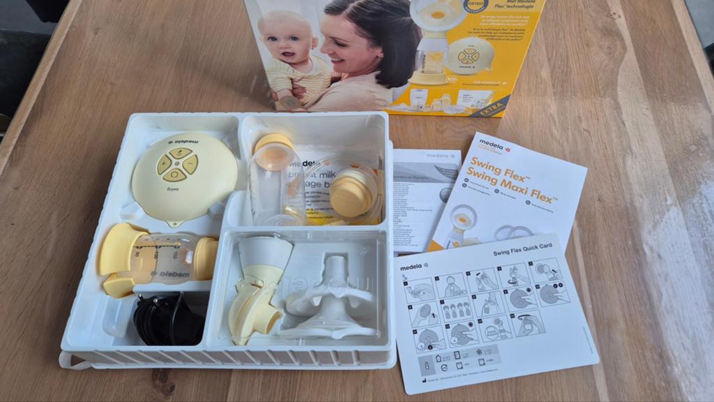 Medela electrische enkele borstkolf Swing Flex, Ophalen, Zo goed als nieuw, Borstkolf