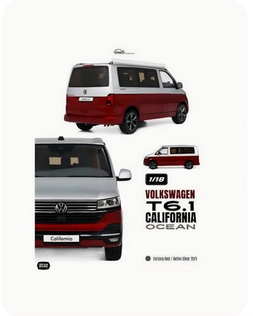 Pré-commande !! Volkswagen T6.1 California 1/18ème, OttOMobile, Auto, Nieuw, Otto