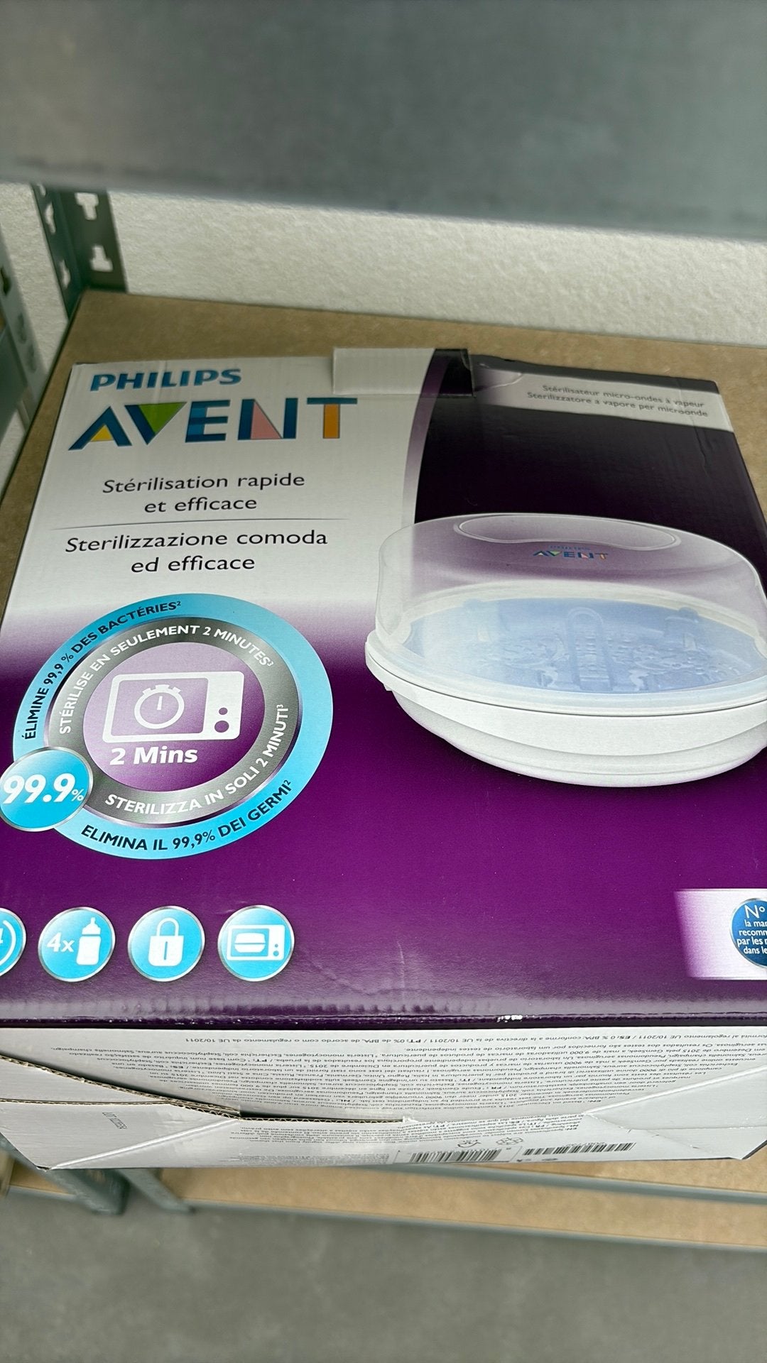 Philips avent sterilisator, Ophalen, Zo goed als nieuw