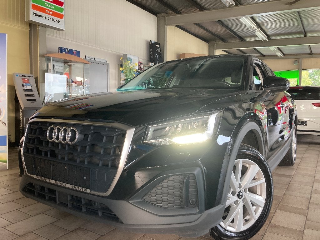 Q2 1.5TFSI 150pk benzine -AUTOMAAT -Airco-GPS -Camera -Alu17, Auto's, Dealer onderhouden, Stof, 1498 cc, 4 cilinders