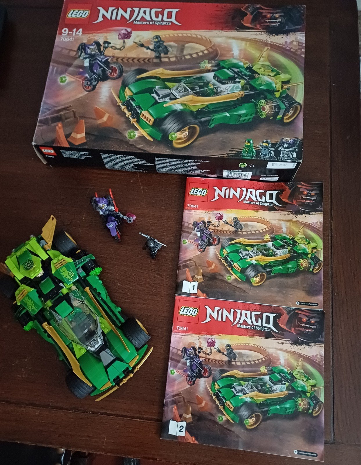 Lego Ninjago 70641, Kinderen en Baby's, Ophalen, Lego, Zo goed als nieuw, Inclusief accessoires