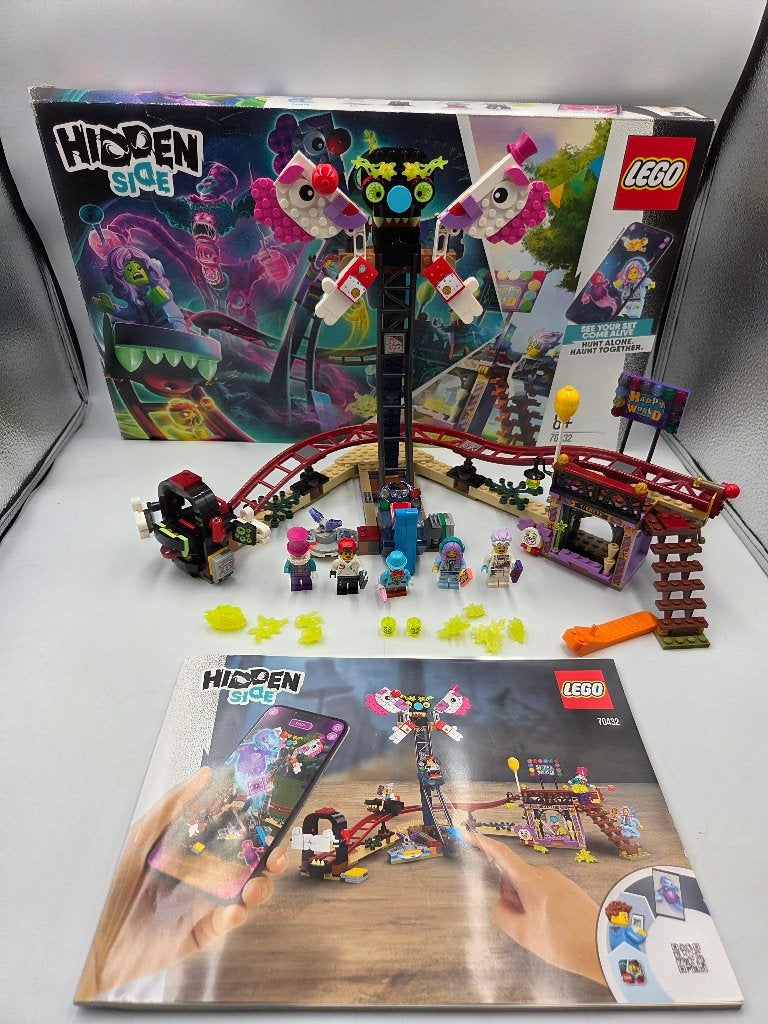 Lego Hidden side 70432 Haunted Fairground, Inclusief instructies, Lego, Ophalen of Verzenden, Zo goed als nieuw