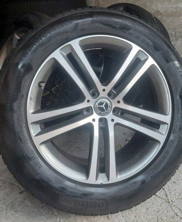 Originele Mercedes GLE 275 50 20 met winterbanden, Winterbanden, Band(en)